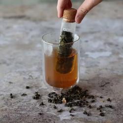 Infuseur à thé et infusion en vrac en ​​​​​​​verre ou inox